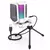 FIFINE micrófono USB para juegos, micrófono de condensador con RGB, para PC, PS4, PS5, MAC, adecuado para Podcasters, jugadores, Influencers, estudio en casa - tienda online