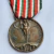 Medalha militar comemorativa 1ª Guerra Mundial Itália bronze - Urutu Militaria