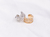 Piercing fake trevo - Dourado