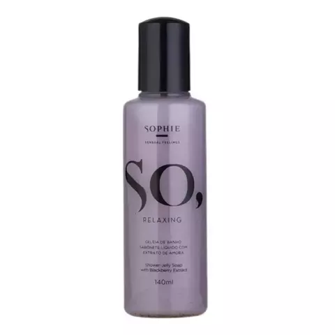 SO RELAXING GELEIA DE BANHO SABONETE LIQUIDO - 140ML