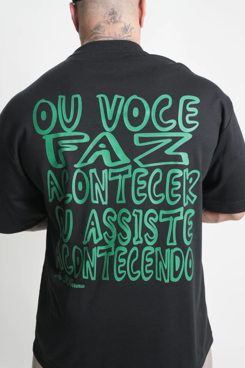 CAMISETA OVERSIZED ESTAMPADA - comprar online