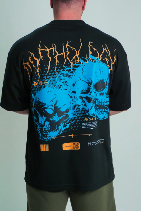 CAMISETA OVERSIZED ESTAMPADA