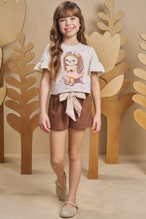 CJ.BLUSA SHORT