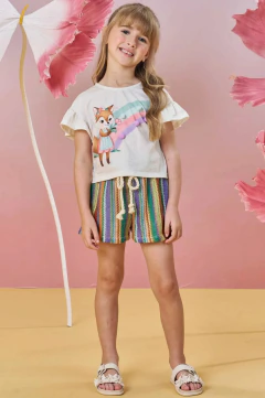 BLUSA E SHORT