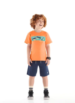 Conjunto Infantil Masculino Laranja 1208.34730