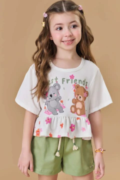 CJ - BLUSA E SHORT