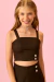 CJ - CROPPED E SHORT SAIA