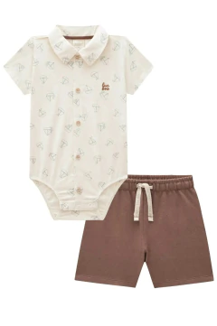 CJ- BODY CAMISA E BERMUDA