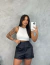 SHORTS COURO QUEEN - ELLN Clothing