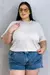 T-SHIRT BÁSICA PLUS SIZE na internet