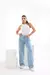 CALÇA WIDE LEG JEANS na internet