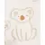 Set 3 piezas body mangas cortas cardigan pantalon koala en internet