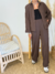 Pantalon Miller Chocolate - comprar online