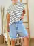 Short Denim Vigo Celeste - comprar online