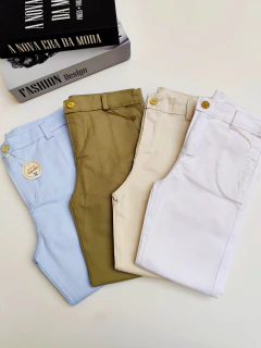CALÇA EM SARJA ESPORTE FINO na internet