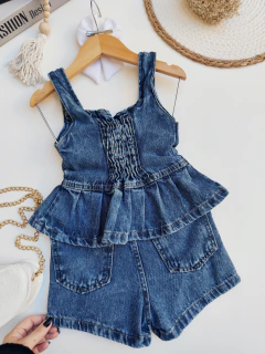 Imagem do CONJUNTO PEPLUM JEANS PREMIUM