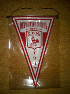 Banderín Triangular Deportivo Moron 38 Modelos