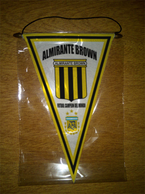 Banderín Triangular Almirante Brown 20 Modelos
