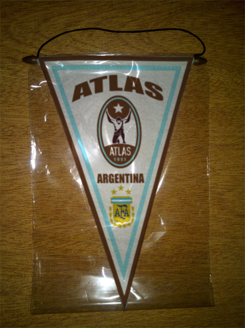 Banderín Triangular Atlas 12 Modelos