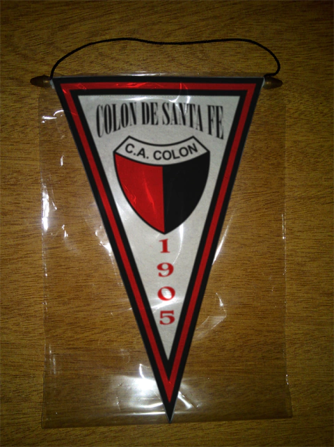 Banderín Triangular Colon 24 Modelos