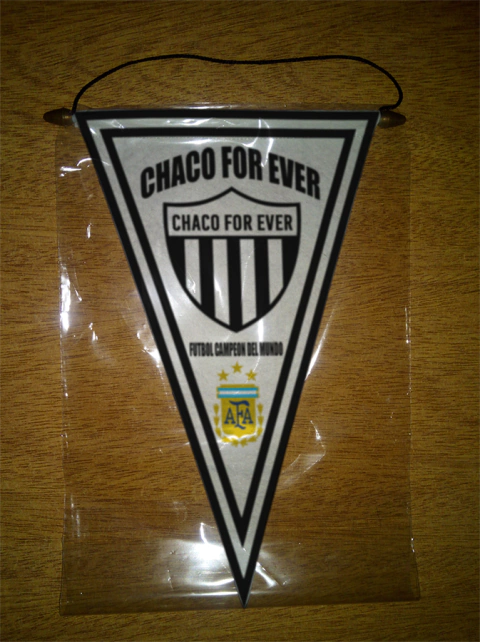 Banderín Triangular Chaco For Ever 20 Modelos