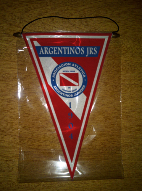 Banderín Triangular Argentinos Juniors 27 Modelos