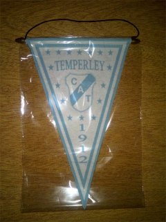 Banderin Triangular Temperley 20 Modelos