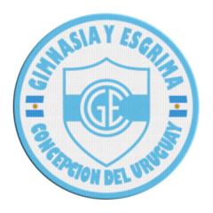 Parche Termoadhesivo 7C5Cm De Gimnasia Y Esgrima Concepcion Del Uruguay - tienda online