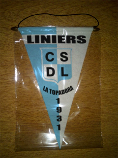 Banderín Triangular Liniers 16 Modelos en internet