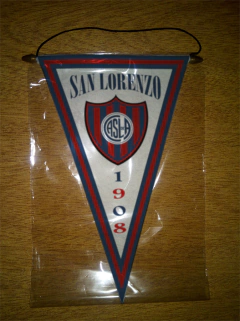 Banderin Triangular San Lorenzo 35 Modelos en internet