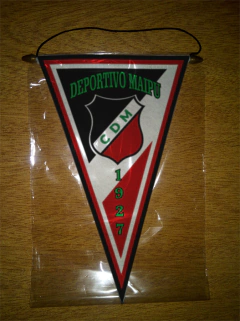 Banderín Triangular Deportivo Maipu 12 Modelos - LM MERCHANDISING