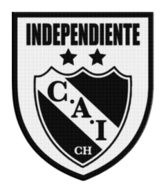 Parche Termoadhesivo 7,5 cm De Independiente Chivilcoy +20 Modelos - comprar online