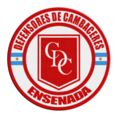 Patch Termocolante 7,5 cm De Defensores De Cambaceres +30 Modelos na internet