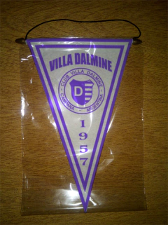 Banderín Triangular Villa Dalmine 25 Modelos en internet