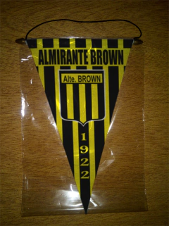 Banderín Triangular Almirante Brown 20 Modelos en internet