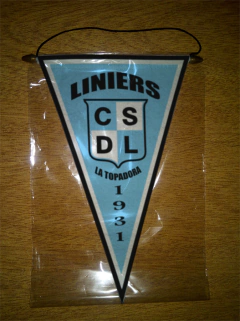 Banderín Triangular Liniers 16 Modelos en internet