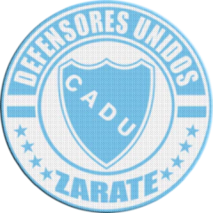 Patch Termocolante 7,5 cm De Defensores Unidos De Zarate Cadu +20 Modelos - loja online