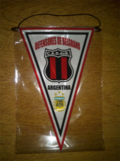 Banderín Triangular Defensores De Belgrano 32 Modelos - LM MERCHANDISING