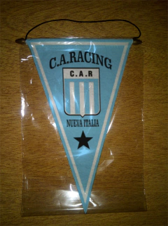 Banderín Triangular Racing De Cordoba 24 Modelos - tienda online