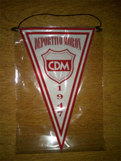 Banderín Triangular Deportivo Moron 38 Modelos - comprar online