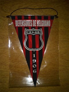 Banderín Triangular Defensores De Belgrano 32 Modelos en internet