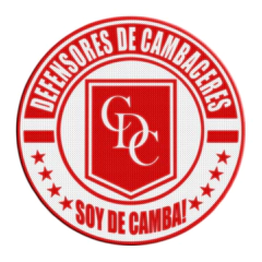 Patch Termocolante 7,5 cm De Defensores De Cambaceres +30 Modelos - comprar online