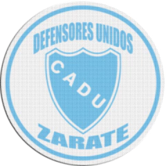 Patch Termocolante 7,5 cm De Defensores Unidos De Zarate Cadu +20 Modelos - loja online