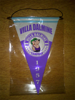 Banderín Triangular Villa Dalmine 25 Modelos - LM MERCHANDISING