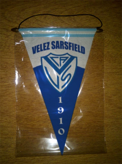Flâmula Triangular Velez Sarsfield 36 Modelos - LM MERCHANDISING