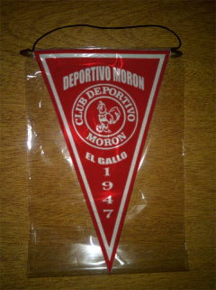 Banderín Triangular Deportivo Moron 38 Modelos - comprar online