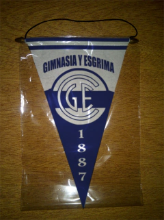 Banderin Triangular Gimnasia Y Esgrima 32 Modelos - comprar online