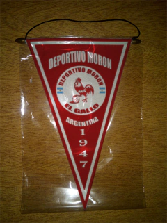 Banderín Triangular Deportivo Moron 38 Modelos en internet