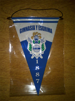 Banderin Triangular Gimnasia Y Esgrima 32 Modelos - LM MERCHANDISING