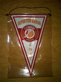 Banderín Triangular Deportivo Moron 38 Modelos